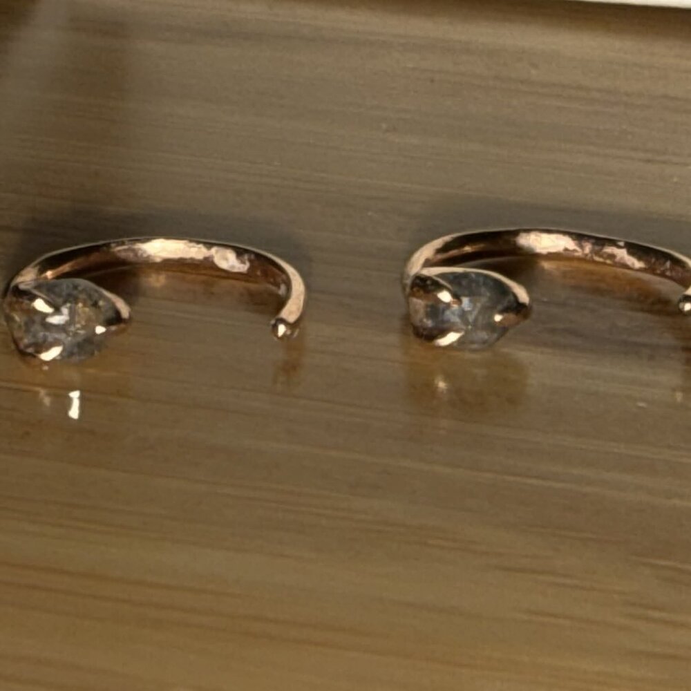 Laurie Fleming Shadow Nectar Earring (14k ROSE GOLD) - Pair - Picture 4 of 5